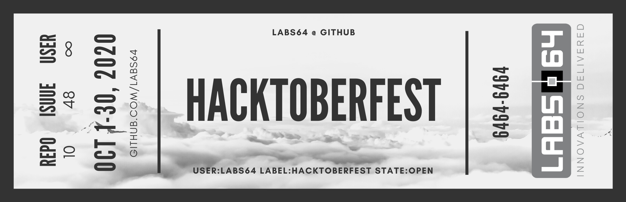 Hacktoberfest @ Labs64