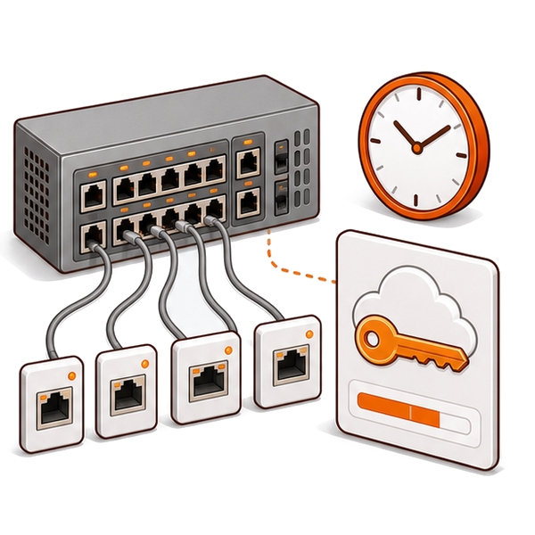Internet & Network Access Control: Time-Limited Access to Physical Connection Points